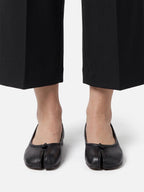 Women's Leather Split Toe Tabi Ballet Flats