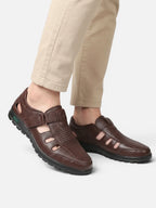 Men's Leather Fisherman Sandals