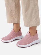 Women's Slip-On Knit Walking Sneakers