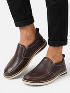 Men's Soft Leather Slip-On Loafers