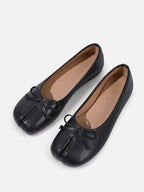 Women's Split Toe Tabi Bow Ballet Flats
