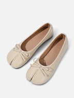 Women's Split Toe Tabi Bow Ballet Flats