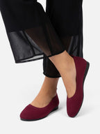 Women's Knit Ballet Flats