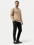 Men's Leather Fur-Lined Chelsea Boots