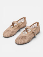 Women's Mary Jane Mesh Ballet Flats