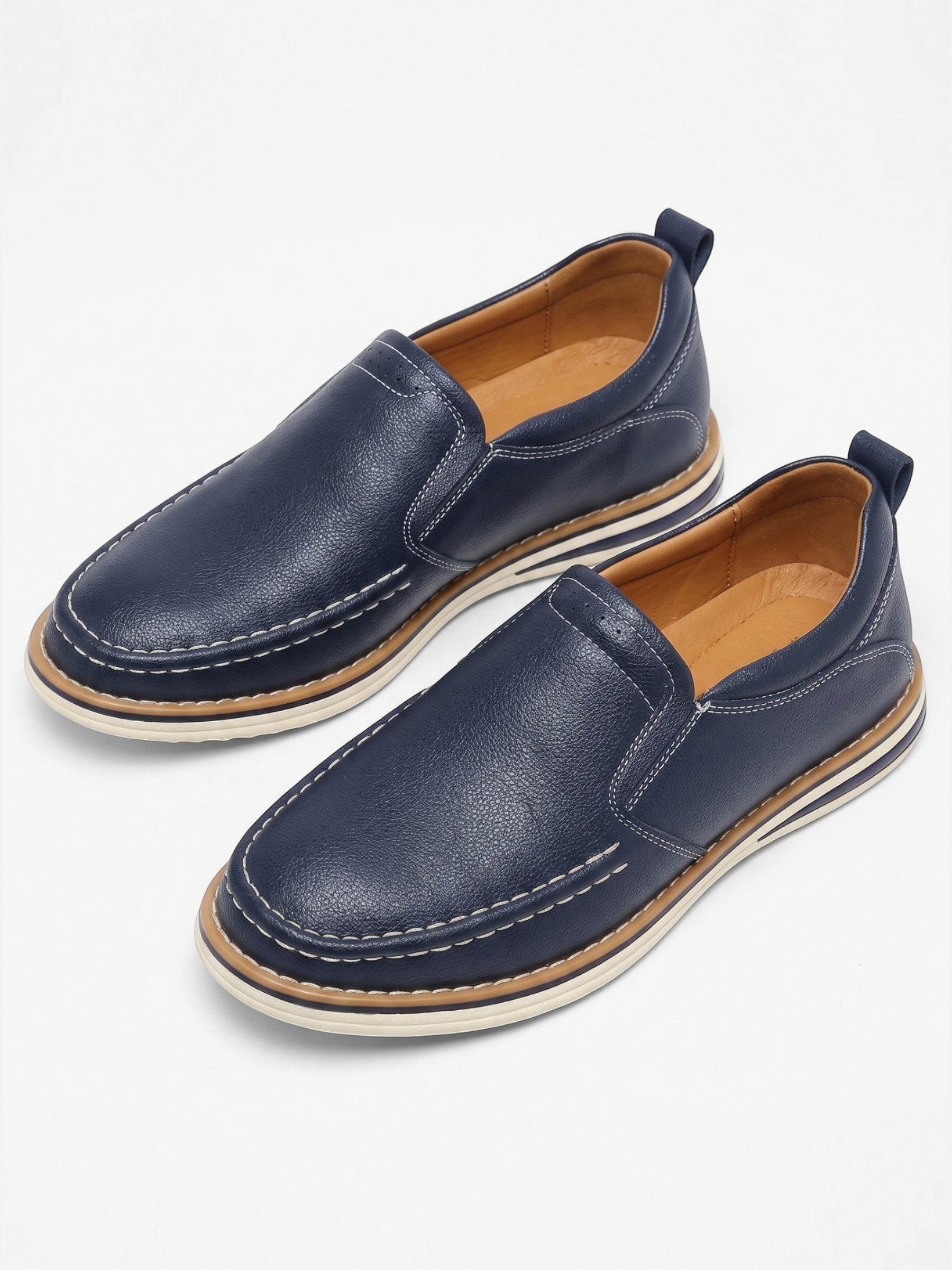 Men's Soft Leather Slip-On Loafers