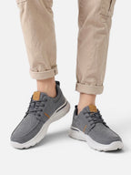 Men's Canvas Lace-Up Walking Shoes