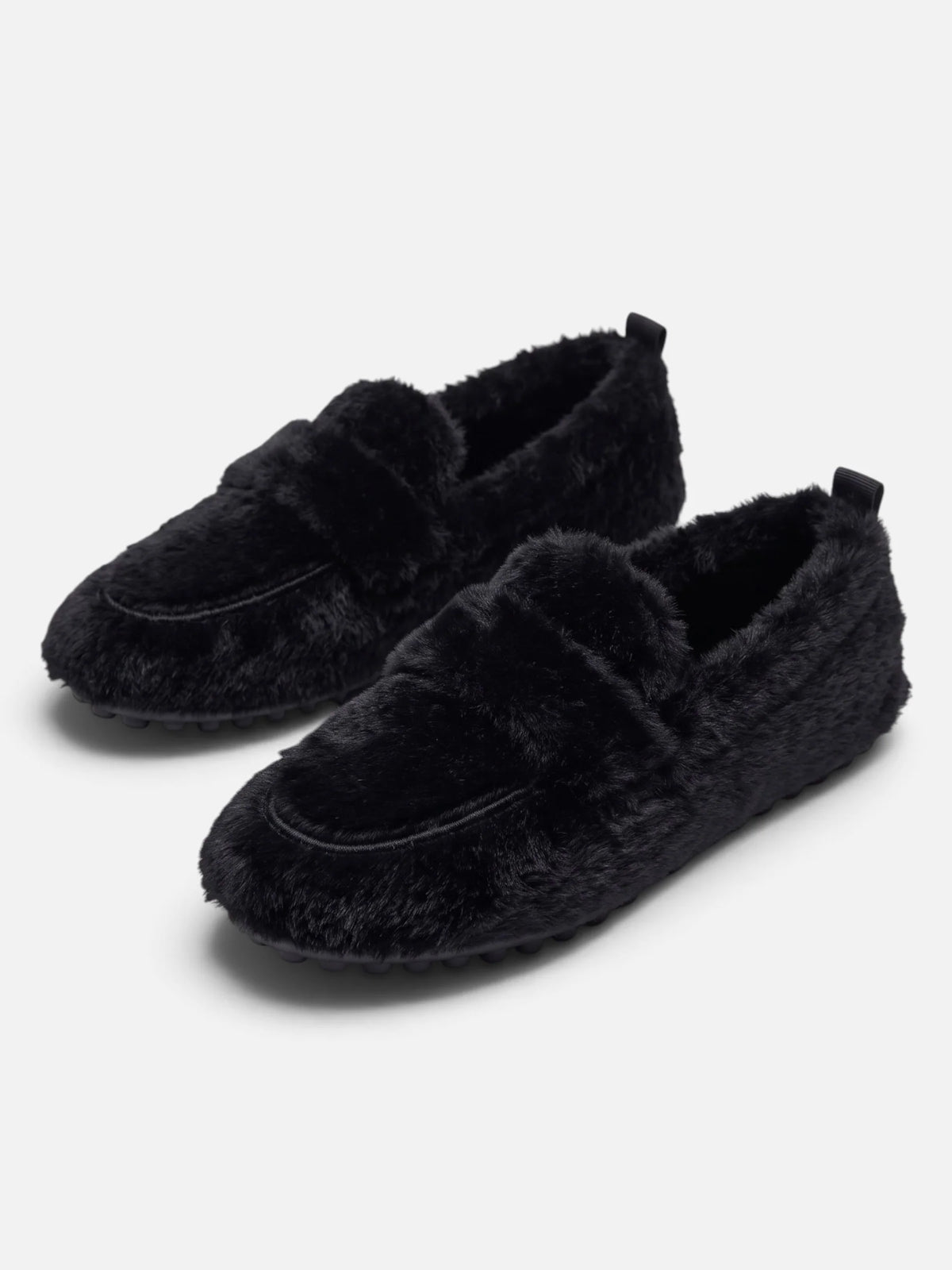 Women's Faux Fur Loafer Slippers