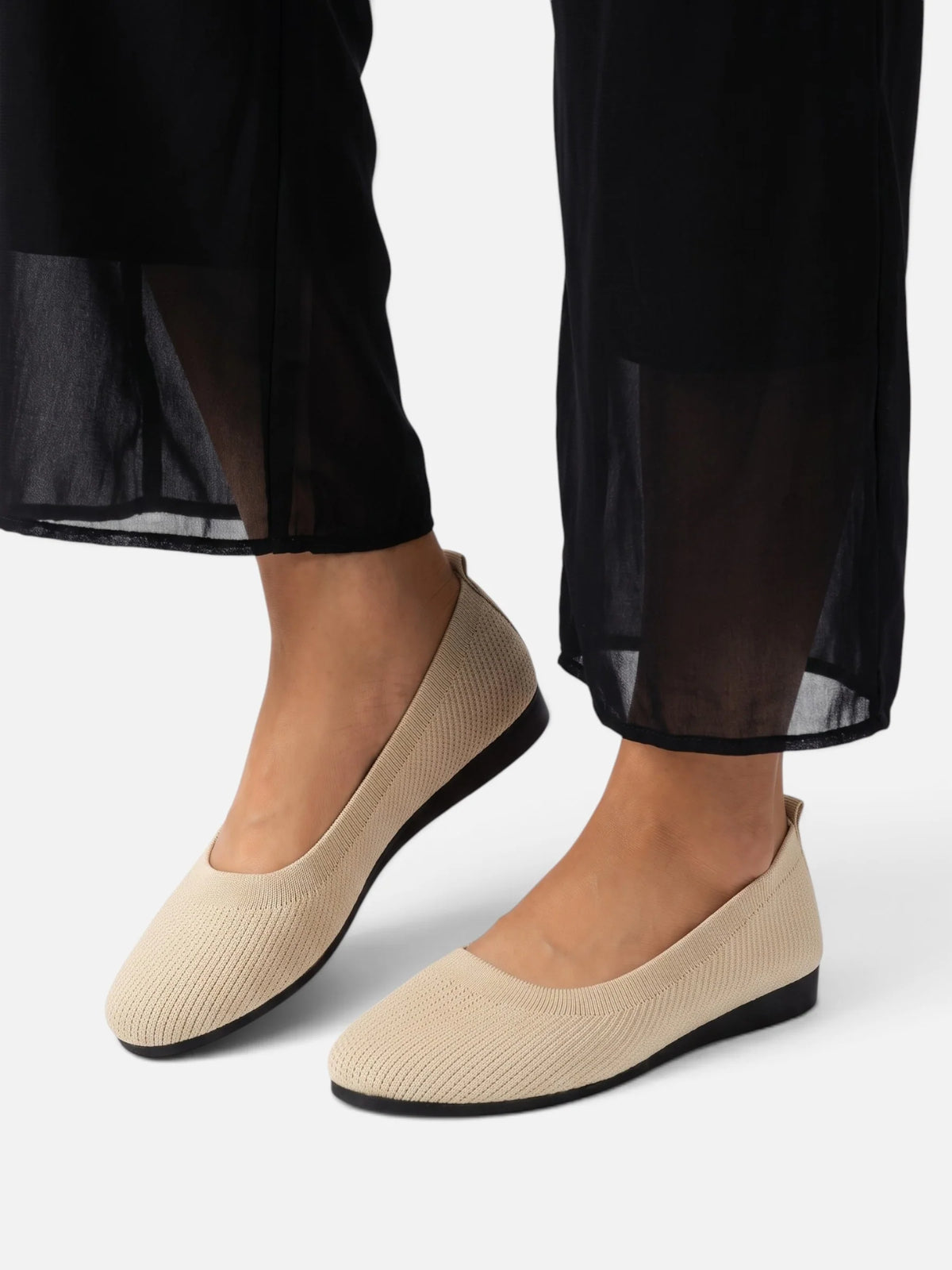 Women's Knit Ballet Flats