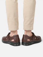 Men's Leather Fisherman Sandals
