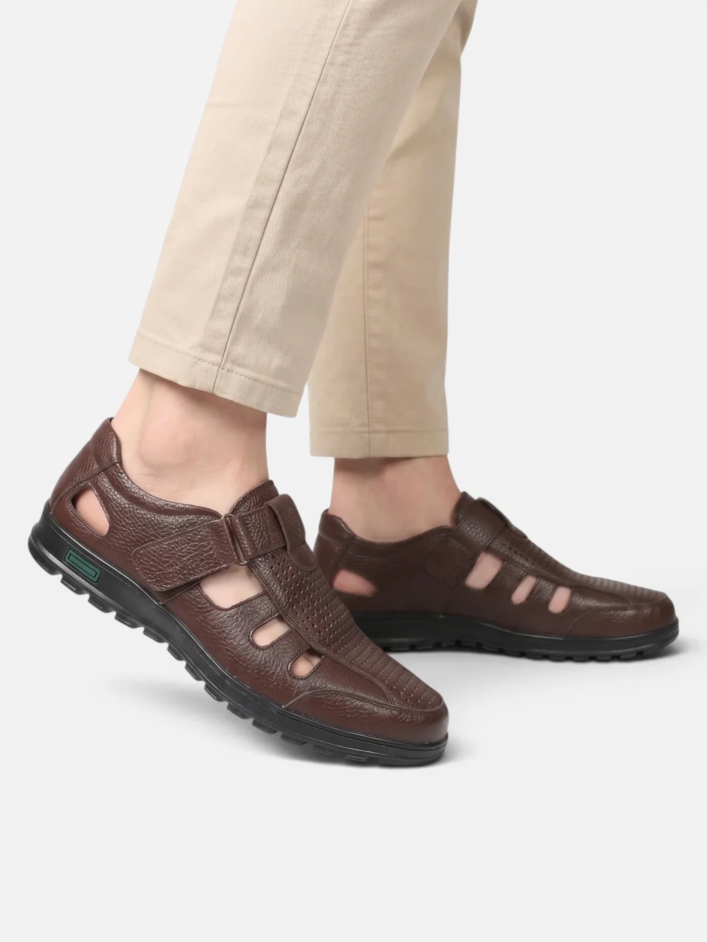Men's Leather Fisherman Sandals