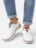 Men's Knit Lace-Up Chunky Sole Sneakers