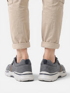 Men's Canvas Lace-Up Walking Shoes