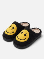 Women's Smiley Face Platform Slippers