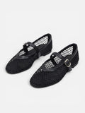 Women's Mary Jane Mesh Ballet Flats