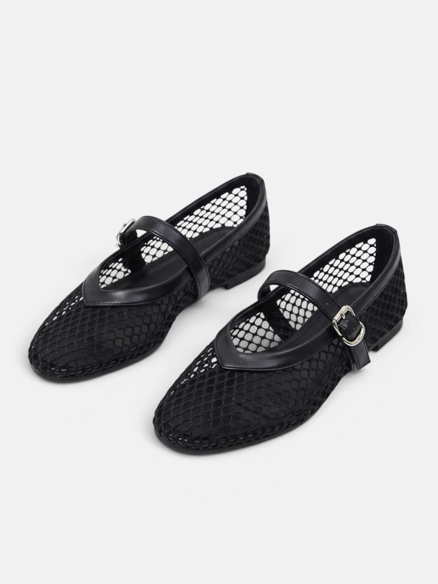 Women's Mary Jane Mesh Ballet Flats