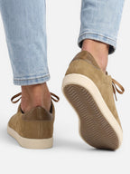Men's Suede Lace-Up Sneakers