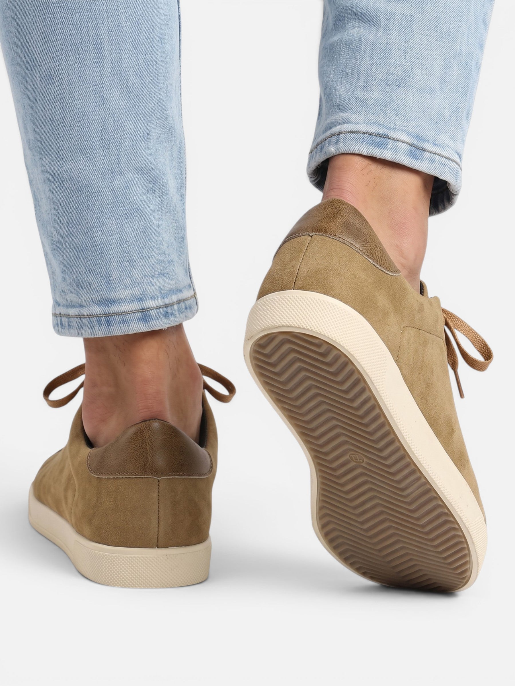 Men's Suede Lace-Up Sneakers